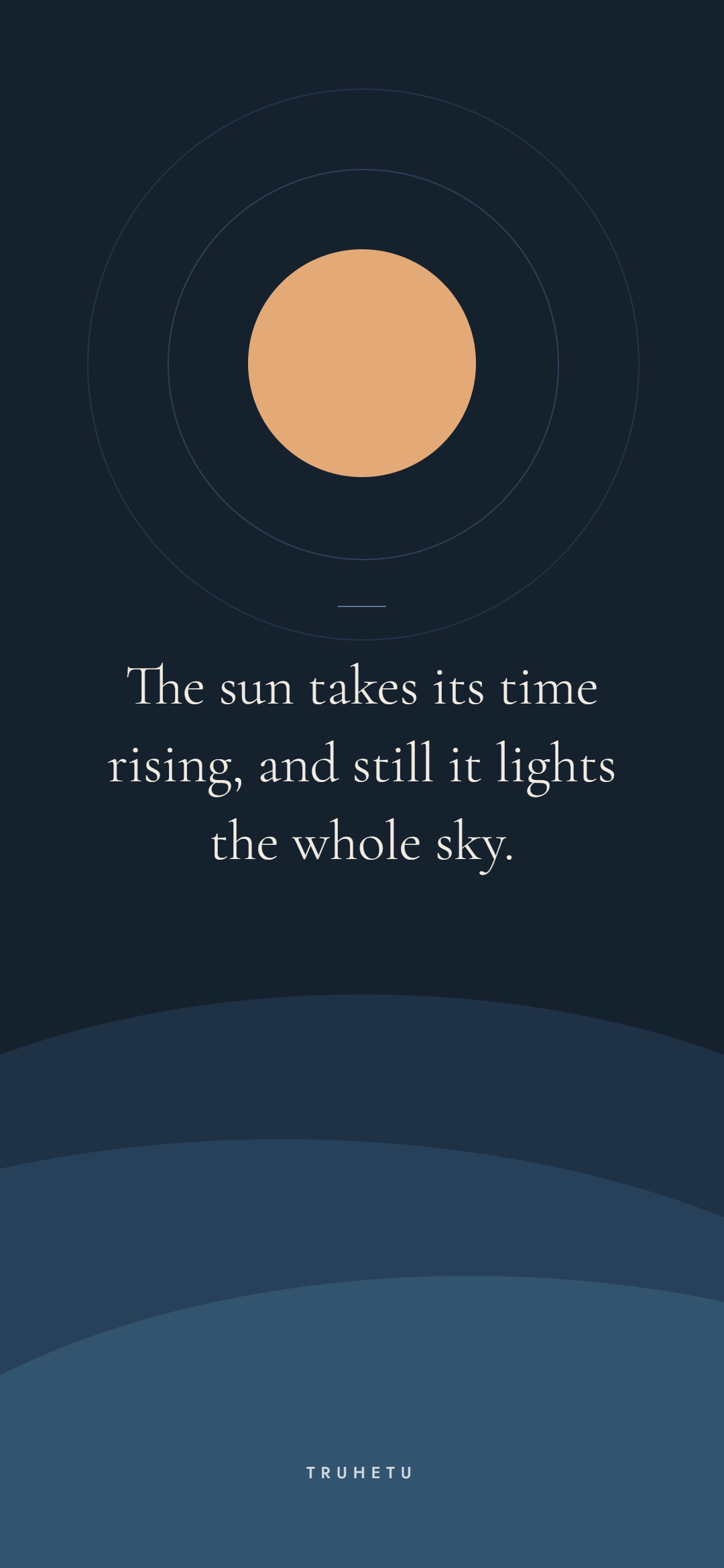 Dawn Ridge — Motivational Phone Wallpaper | Digital Download
