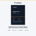 Data Structures Quick Notes PDF cover — Truhetu revision guide for CSE students